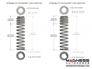 Jeep Wrangler JK Game-Changer Suspension 2.5"/3.5" - 6Pak Edition 